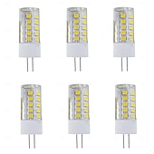 cheap LED Bi-pin Lights-6pcs G4 LED Bi-pin Lights 180Lumens 3W 33LED Beads SMD 2835 220 V 110 V