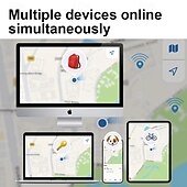 ieftine Comportament &amp; Antrenament Câini-Găsitor inteligent Tracker GPS pentru animale de companie Dispozitiv anti-pierdere Mini Gps Tracker pentru portofel copii Căutare de chei pentru câine bătrân ios Găsește aplicația mea (nu pentru