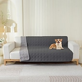 economico Copertura per divano-Coprimaterasso per divano per animali domestici 100% impermeabile, antiscivolo, anti-sporco, anti-perdita, tinta unita