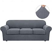 economico Copridivano-copridivano elasticizzato - copridivano elastico per una protezione all-inclusive - tessuto resistente e morbido - facile da installare e pulire - perfetto per l&#039;arredamento del soggiorno e per le case in cui sono ammessi gli animali domestici
