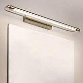 abordables Luces para tocador-Luz led para tocador, 6w, luces retro con imagen de pared, espejo de maquillaje giratorio, luz frontal, accesorio de iluminación para tocador de baño