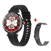 abordables Pulseras inteligentes-696 CF33 Reloj inteligente 1.27 pulgada Pulsera inteligente Bluetooth Podómetro Recordatorio de Llamadas Seguimiento del Sueño Compatible con Android iOS Mujer Llamadas con Manos Libres Recordatorio