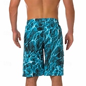 baratos Calções de Banho Masculinos-Homens Calção Justo de Natação Shorts de Natação Bermuda de Surf Bolsos Com Cordão Cintura elástica Calção Ao ar livre Desportos e Ar livre Praia Outono Secagem Rápida Leve Macio Natação Surfe Praia