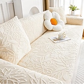 billiga Sofföverdrag-jacquard sammet elastiskt sofföverdrag all-inclusive universalöverdrag fyra säsonger universal ny 2024 anti-katt repor dammsäker sofföverdrag