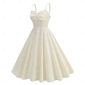 economico Vestiti-Giornata dell'indipendenza Anni 1950 Retrò Vintage Vestito Abito Swing Vestito Svasato Floreale Costume Per donna Mascherata Casual Quotidiano Addio al Nubilato Adulti Vestito Abiti per il ritorno