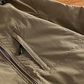 abordables Softshell, polares y chaquetas de montaña-Hombre Chaqueta Softshell Chaqueta para senderismo Al aire libre Bloque de color Resistente al Viento Resistente al Agua Sudadera Chaqueta cortavientos Camping / Senderismo / Espeleología Viaje Negro