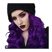 economico Parrucche trendy sintetiche-parrucche marroni per le donne parrucche bionde lunghe oro chiaro parrucche rosa ombre capelli sintetici capelli evidenziati parrucche scure radici 26 pollici
