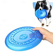 お買い得  犬用おもちゃ-インタラクティブトイ フリスビー ととも​​に 耐用的 ペット運動 のために 犬用 屋外 ペットプレイ