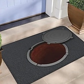cheap Doormats-Cobblestone Wellcover Doormat Kitchen Mat Floor Mat Non-Slip Area Rug Oil Proof Rug Indoor Outdoor Mat Bedroom Decor Bathroom Mat Entrance Rug