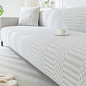 economico Copridivano-fodera per divano elastica in velluto jacquard copertura universale all-inclusive quattro stagioni pigro cuscino per divano anti-graffio in un unico pezzo estensibile e resistente facile da installare