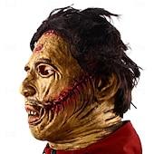 baratos Máscaras-Homens Mulheres Unisexo Terror Traje Assustador Dia Das Bruxas Máscara Adereços de Halloween  para  Dia Das Bruxas Carnaval