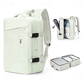 abordables Sacs à Dos de Plein Air-Sac à dos de voyage extensible avec port de chargement USB – sac à main de grande capacité pour hommes et femmes, voyages d&#039;affaires, d&#039;université ou de week-end