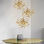 economico Luci Isola cucina-3-Light 40 cm Design unico Luci Pendenti Acciaio inossidabile Stile nordico 110-120V 220-240V
