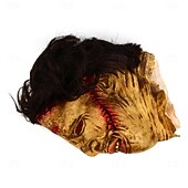 baratos Máscaras-Homens Mulheres Unisexo Terror Traje Assustador Dia Das Bruxas Máscara Adereços de Halloween  para  Dia Das Bruxas Carnaval