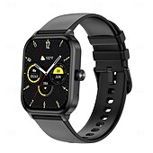 abordables Pulseras inteligentes-696 P85 Reloj inteligente 1.93 pulgada Pulsera inteligente Bluetooth Podómetro Recordatorio de Llamadas Seguimiento del Sueño Compatible con Android iOS Mujer Hombre Llamadas con Manos Libres