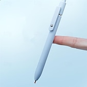 cheap Pens &amp; Pencils-Premium Retractable Color Gel Pens Quick Dry Ink Fine Point 0.5mm Smooth Writing School Office Supplies 5pcs