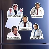 levne Kuchyňská úložiště-12ks magnetů na ledničku, vtipné magnety na ledničku, ozdobné magnety, personalizovaný magnet na ledničku do kuchyňské kancelářské skříňky a myčky, dekorace do kuchyně, dekorace do bytu