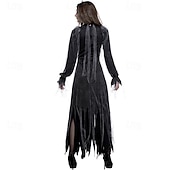 levne Zombie-Zombie Duch nevěsta předvečer Všech svatých Cosplay kostým Kostým na Večírek Maškarní Úbory cosplay Dospělé Dámské Karneval Plesová maškaráda Mardi Gras Výkon Párty předvečer Všech svatých Jednoduch