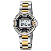 economico Orologi digitali-SKMEI Da donna Orologio digitale Di tendenza Orologio casual Orologio da polso Luminoso Allarme sveglia Calendario Data Acciaio inossidabile Guarda