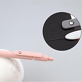 cheap Pens &amp; Pencils-Premium Retractable Color Gel Pens Quick Dry Ink Fine Point 0.5mm Smooth Writing School Office Supplies 5pcs