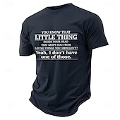 お買い得  メンズグラフィックTシャツ-男性用面白いグラフィックTシャツ「私はそのちっぽけなものを持っていない」皮肉なショートスリーブTシャツ