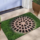 cheap Doormats-Cobblestone Wellcover Doormat Kitchen Mat Floor Mat Non-Slip Area Rug Oil Proof Rug Indoor Outdoor Mat Bedroom Decor Bathroom Mat Entrance Rug