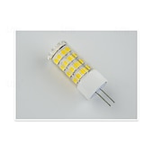 abordables Ampoules LED double broche-6 pièces g4 led bi-broches lumières 240lumens 5w 52led perles smd 2835 blanc chaud blanc 220v