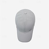 preiswerte Baseballkappe für Herren-Herren Cap Basecap Sonnenhut Kappe Schwarz Weiß Polyester Modisch Brautkleider schlicht Strasse Täglich Buchstabe Einstellbar Sonnenschutz Atmungsaktiv