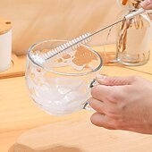 cheap Storage &amp; Organization-5pcs/set Suction Pipe Brush Cup Scrubbing Tool - Small Cleaning Brushes for Teapot Spouts, Milk Bottles