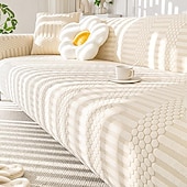 economico Copridivano-fodera per divano elastica in velluto jacquard copertura universale all-inclusive quattro stagioni pigro cuscino per divano anti-graffio in un unico pezzo estensibile e resistente facile da installare