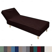 billiga Sofföverdrag-armless lounge schäslong underdrag, stretch schäslong överdrag för vardagsrum schäslong armless schäslong inomhus undercover för sovrum schäslong mjukt jacquardtyg maskintvättbar