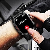 abordables Relojes inteligentes-Tk25 deporte al aire libre reloj inteligente hombres ip68 impermeable ecgppg monitoreo de salud bluetooth llamada reloj inteligente para android ios