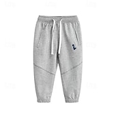 cheap Bottoms-Boys 3D Dinosaur Pants Sweatpants Spring Fall Active Basic Kids 4 years+ Outdoor Sport Casual Regular Fit