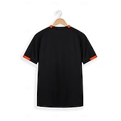 cheap Men&#039;s Active Tees &amp; Tanks-Men&#039;s Compression Shirt Running Shirt Short Sleeve Tee Tshirt Athletic Athleisure Summer Breathable Moisture Wicking Soft Fitness Running Walking Sportswear Activewear Solid Colored Dark Grey Black