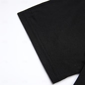 economico Maglietta casual Henley-Per uomo Camicia Henley T-shirt Liscio A V Strada Da mare Maniche corte Tasca frontale Abbigliamento Di tendenza Originale Essenziale