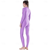 olcso Matt-Zentai öltöny Szerepjáték Jelmezek Bőrruházat Nindzsa Farsangi jelmez Overall Királyok napja Női Akrobatatrikó Szexi jelmez Tömör szín Spandex Lycra Ruha mert Mindszentek napja Farsang Álarcos