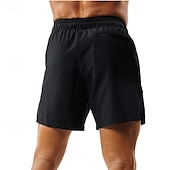 billiga Löparshorts-Herr Joggingshorts Gymshorts Tröjor Ficka Snörning Elastiskt midjeband Shorts Utomhus Sport &amp; Utomhus Sport Snabb tork Lättvikt Mjuk Maraton Löpning Träna Skräddarsydd passform Sportkläder Sportkläder