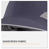 baratos Toucas para o exterior-Chapéu de sol com aba para o pescoço Unisexo Chapéu de Sol Chapéu Balde Chapéu boonie Prova-de-Água Proteção UV para Pesca Praia Campismo / Escursão / Espeleologismo Côr Sólida Fibra Acrilica Verão