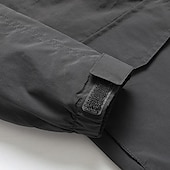 cheap Men&#039;s Jackets &amp; Coats-Men&#039;s Outdoor Jacket Transition Jacket Hiking Removable Multiple Pockets All Seasons Plain Casual Hooded Regular Black Khaki Dark Blue Gray Jacket