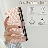 economico Cover per iPhone-telefono Custodia Per Samsung Galaxy iPhone16 iPhone 15 Pro Max Plus iPhone 14 13 12 11 Pro Max Plus Mini Porta carte di credito Con supporto A calamita Cerniera Retrò TPU pelle sintetica