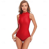 olcso Matt-Zentai öltöny Szerepjáték Jelmezek Bőrruházat Nindzsa Farsangi jelmez Overall Királyok napja Női Akrobatatrikó Szexi jelmez Tömör szín Spandex Lycra Ruha mert Mindszentek napja Farsang Álarcos