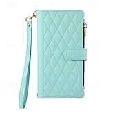 economico Cover per iPhone-telefono Custodia Per Samsung Galaxy iPhone16 iPhone 15 Pro Max Plus iPhone 14 13 12 11 Pro Max Plus Mini Porta carte di credito Con supporto A calamita Cerniera Retrò TPU pelle sintetica