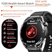 cheap Smartwatch-F200 ECG Smart Watch 1.55inch Large Screen Bluetooth Call Health Monitoring SOS Sports Fitness Tracker Men Women Smartwatch