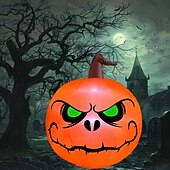 halpa Halloween rekvisiittivalo-halloween-koristeet puhallettavat noitakurpitsa valo ulkona suuri pelottava noita räjäyttää ulkohalloween-koristeet pihalle puutarha nurmikkojuhlat