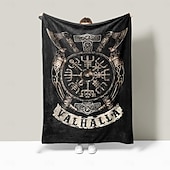 cheap Bed Blankets-American Punk Style Blanket - Bold and Edgy Design - Soft and Cozy Fabric - Perfect for Adding a Unique and Rebellious Touch to Your Home Decor - Ideal for Snuggling and Warmth