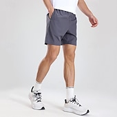 abordables Pantalones cortos de sudor-Hombre Pantalones cortos de sudor Pantalón corto Pantalones cortos de verano Bolsillo Cintura elástica Plano Comodidad Corto Deporte Diario Noche Moda Casual Negro Azul Real Microelástico