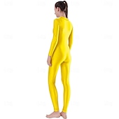 olcso Matt-Zentai öltöny Szerepjáték Jelmezek Bőrruházat Nindzsa Farsangi jelmez Overall Királyok napja Női Akrobatatrikó Szexi jelmez Tömör szín Spandex Lycra Ruha mert Mindszentek napja Farsang Álarcos