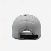 preiswerte Baseballkappe für Herren-Herren Cap Basecap Sonnenhut Kappe Schwarz Weiß Polyester Modisch Brautkleider schlicht Strasse Täglich Buchstabe Einstellbar Sonnenschutz Atmungsaktiv