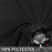 economico Halloween-Giorno dei Morti Per uomo Teschio Polo Maglia da golf Manica Corta Magliette polo Scollo a V Orrore Abbigliamento casual alla moda Abbigliamento da festa Abiti da festa Stampa 3D Primavera &amp; Estate