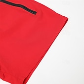 baratos shorts ativos masculinos-Homens calções atléticos Shorts de 3 polegadas Calções de treino Short curto Shorts de Corrida com forro de malha Bolso Com Zíper Design de cordão elástico Côr Sólida Respirável Secagem Rápida Curto